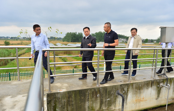 细化举措、凝聚合力，扎实推进环巢湖流域水环境综合治理——省长李国英一行调研长临河镇污水处理厂