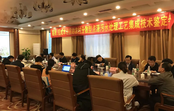 国祯环保水专项课题研究成果“高效生化生态耦合农村污水？榛砑际酢蓖ü际跫